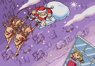 Backdrop artwork for ECC Junior no Hajimete Eigo Vol. 5 - Merry Christmas, Patty-chan