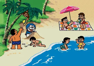 Backdrop artwork for Doraemon - Kazoete, Kantan Kazu Tokei
