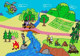Gakken no o-Benkyou Soft - Kanji screenshot