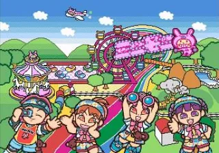 Backdrop artwork for MiniMoni. - Eigo de Asobun Da pyon!