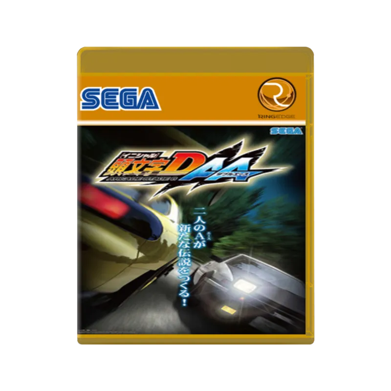 Initial D Arcade Stage 6 AA cover art for Sega RingEdge