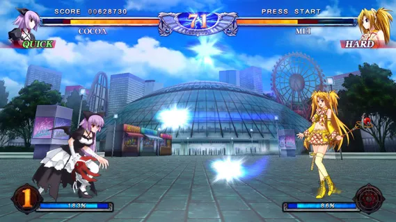 Backdrop artwork for Phantom Breaker: Another Code