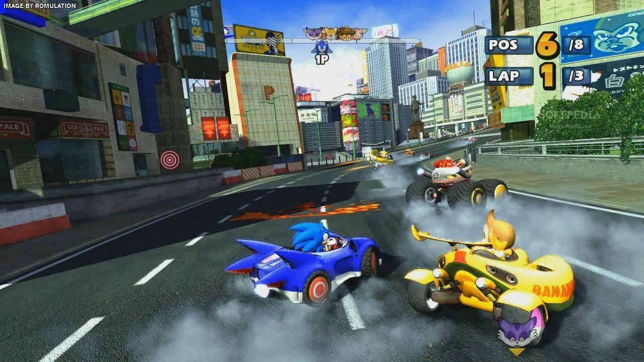 Sonic & Sega All-Stars Racing Arcade screenshot