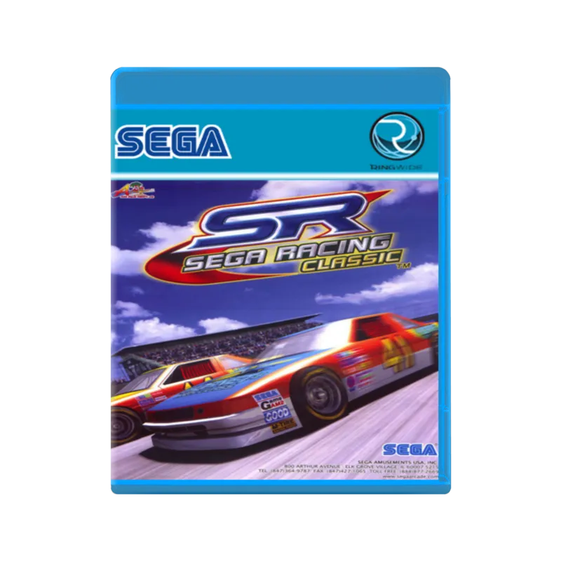 Backdrop artwork for Sega Racing Classic