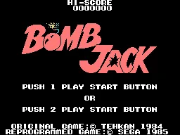 Bomb Jack screenshot