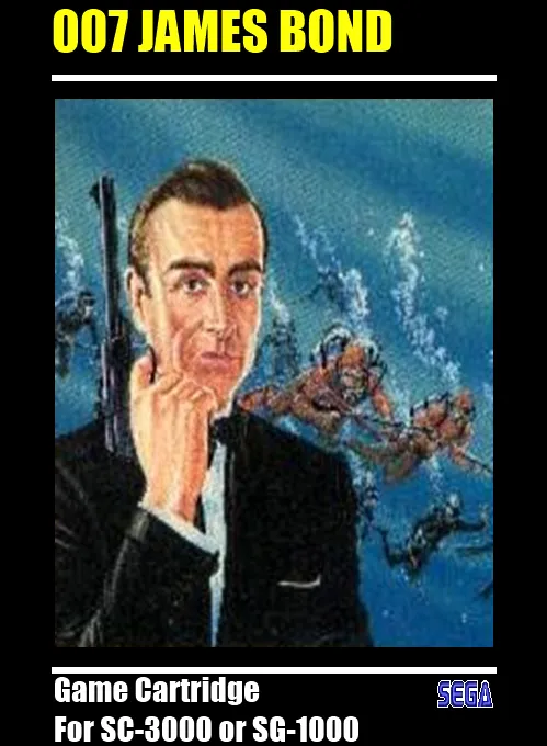 James Bond 007 box art