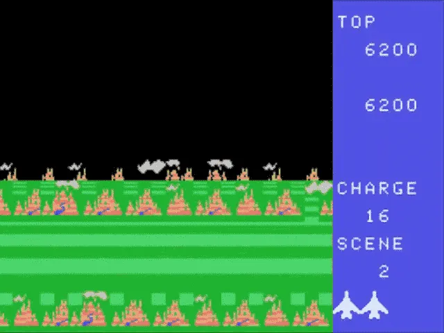 Exerion screenshot