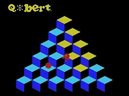 Q-bert screenshot