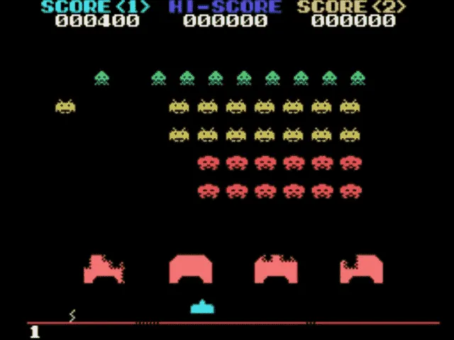 Space Invaders screenshot