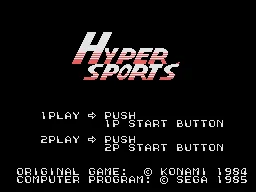 Hyper Sports screenshot