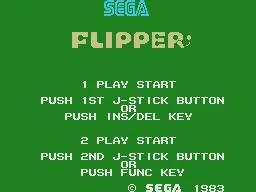 Sega Flipper screenshot