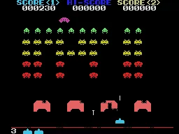 Backdrop artwork for Space Invaders