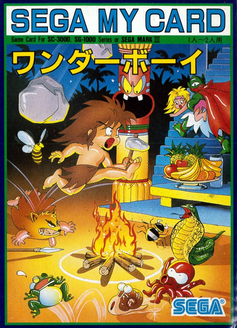 Wonder Boy box art