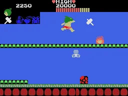 Backdrop artwork for Wonder Boy
