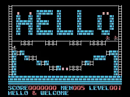 Backdrop artwork for Championship Lode Runner