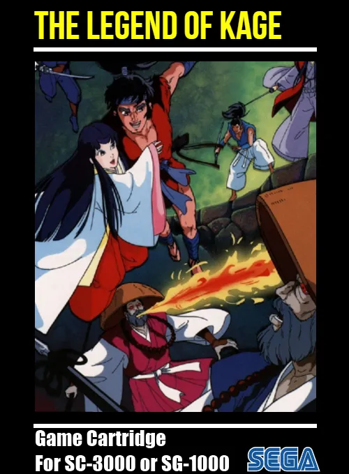 The Legend of Kage box art