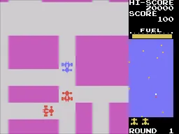 Rally-X screenshot