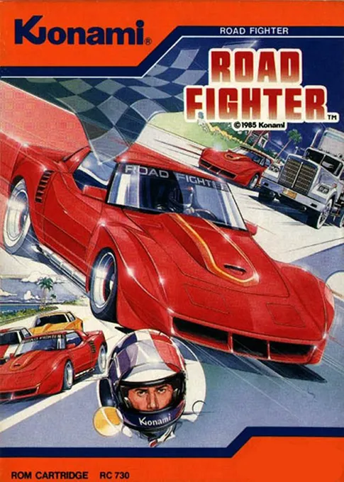 Road Fighter box art