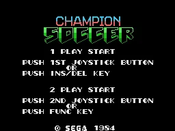 Champion Soccer screenshot