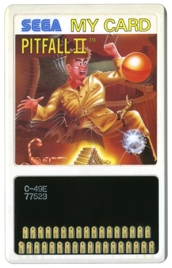Pitfall II: The Lost Caverns cart