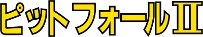 Pitfall II: The Lost Caverns logo