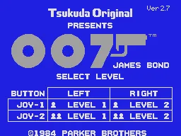 007 James Bond (Japan) (Othello Multivision) title screen