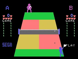 Champion Tennis (Japan, Europe, Australia, New Zealand) screenshot