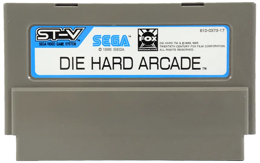 Die Hard Arcade cart