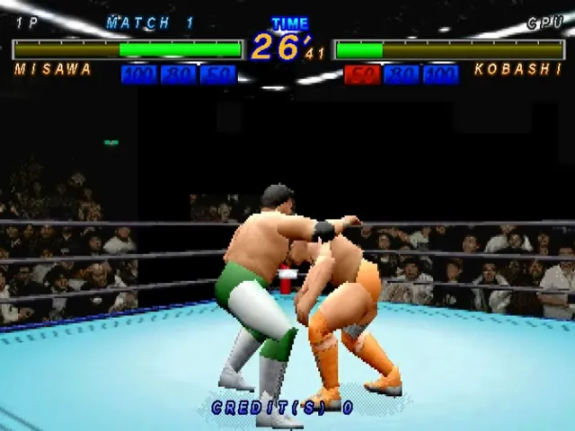 Backdrop artwork for Zen Nippon Pro-Wrestling Featuring Virtua