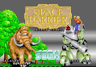Space Harrier screenshot