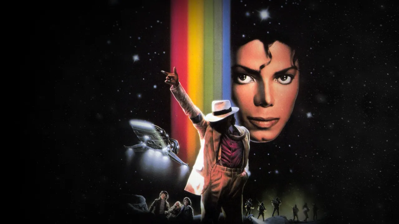 Backdrop artwork for Michael Jackson's Moonwalker