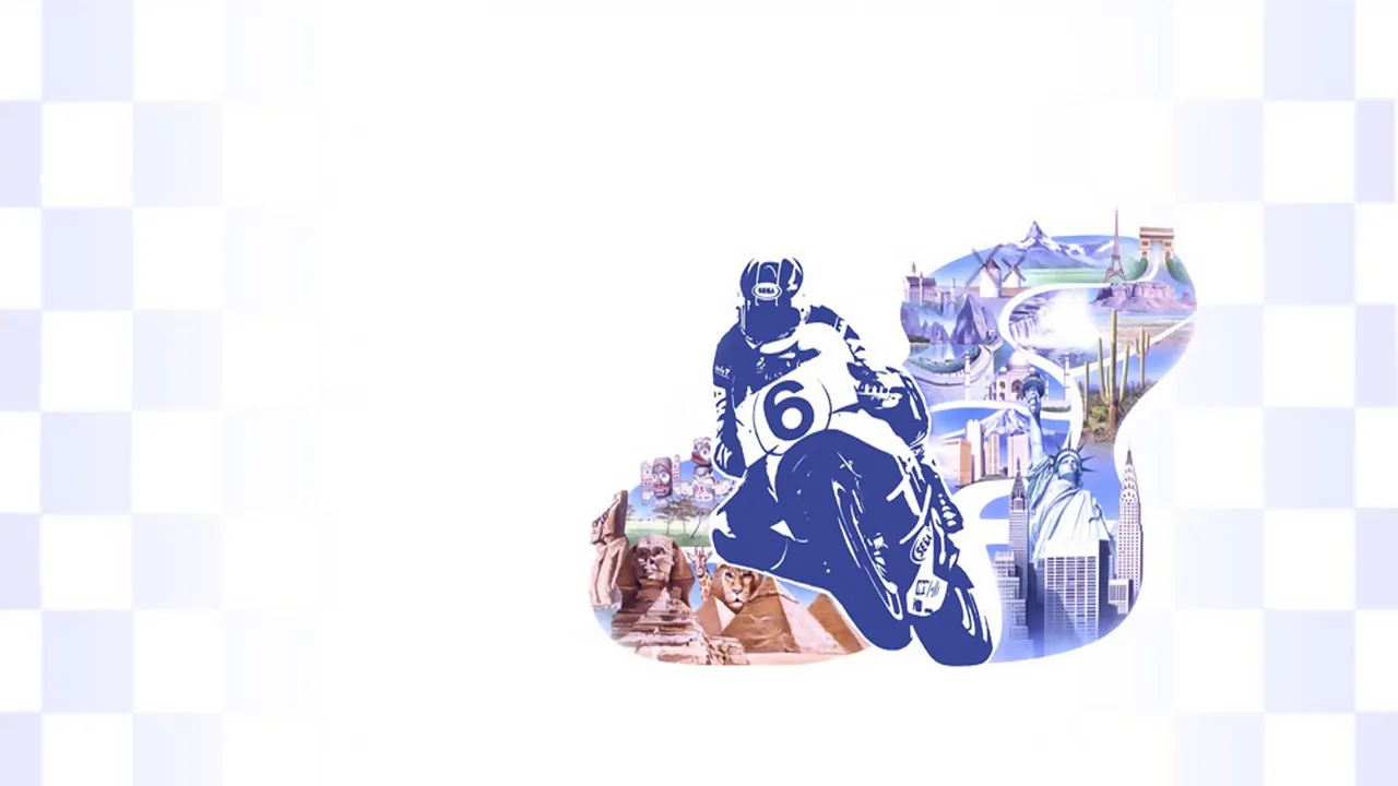 Backdrop artwork for Super Hang-On