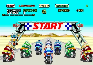 Super Hang-On screenshot