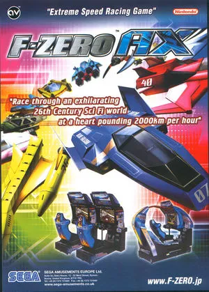F-Zero AX box art