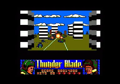 Backdrop artwork for Thunder Blade