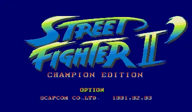 Backdrop artwork for Street Fighter II': Champion Edition