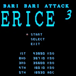 Backdrop artwork for Bari Bari Attack 3: Erice