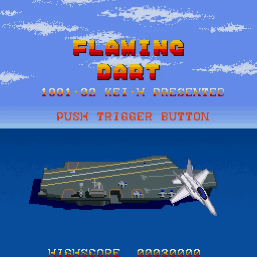 Backdrop artwork for Flaming Dart