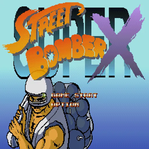 Backdrop artwork for Super Street Bomber X