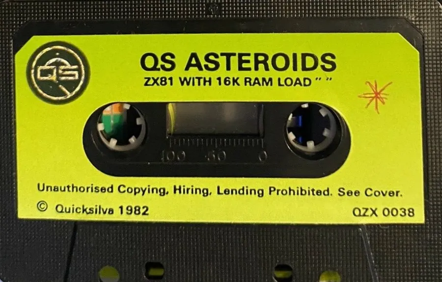 QS Asteroids cart