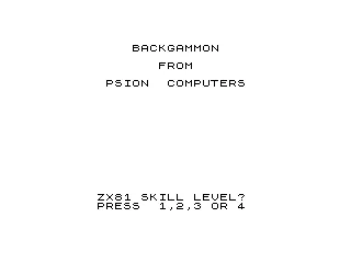 Backdrop artwork for Backgammon