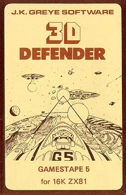 3D Defender box art
