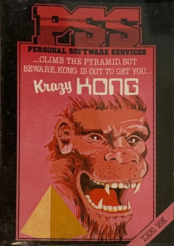 Krazy Kong box art