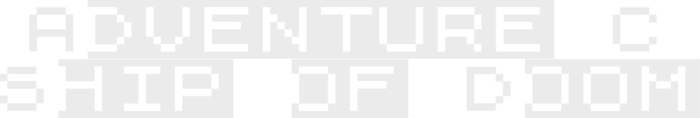 Adventure C ship of doom logo