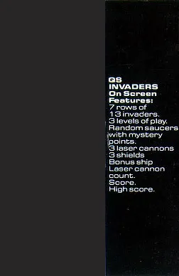 QS Invaders box back