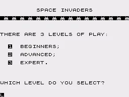 Backdrop artwork for QS Invaders