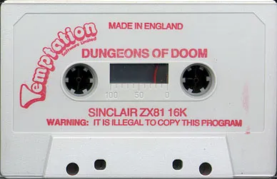 Dungeons Of Doom cart