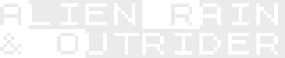 Alien Rain & Outrider logo