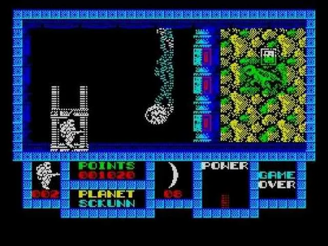 Backdrop artwork for Game Over II