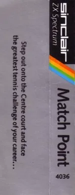 Match Point box back
